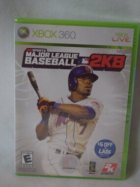 2008 XBOX 360 2K Sports Major League Baseball 2K8